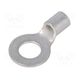 10 pcs : 35772 - Tip: ring, M6, 2.62÷6.64mm2, crimped, for cable, non-insulated