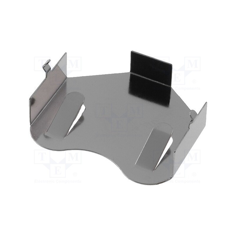 10 pcs : 3009 - Clip, CR2450,DL2450, PCB, H: 5.8mm, Ø: 24mm