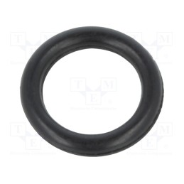 50 pcs : 01-0007.00X 1.5 ORING 70NBR - O-ring gasket, NBR rubber, Thk: 1.5mm, Øint: 7mm, black, -30÷100°C