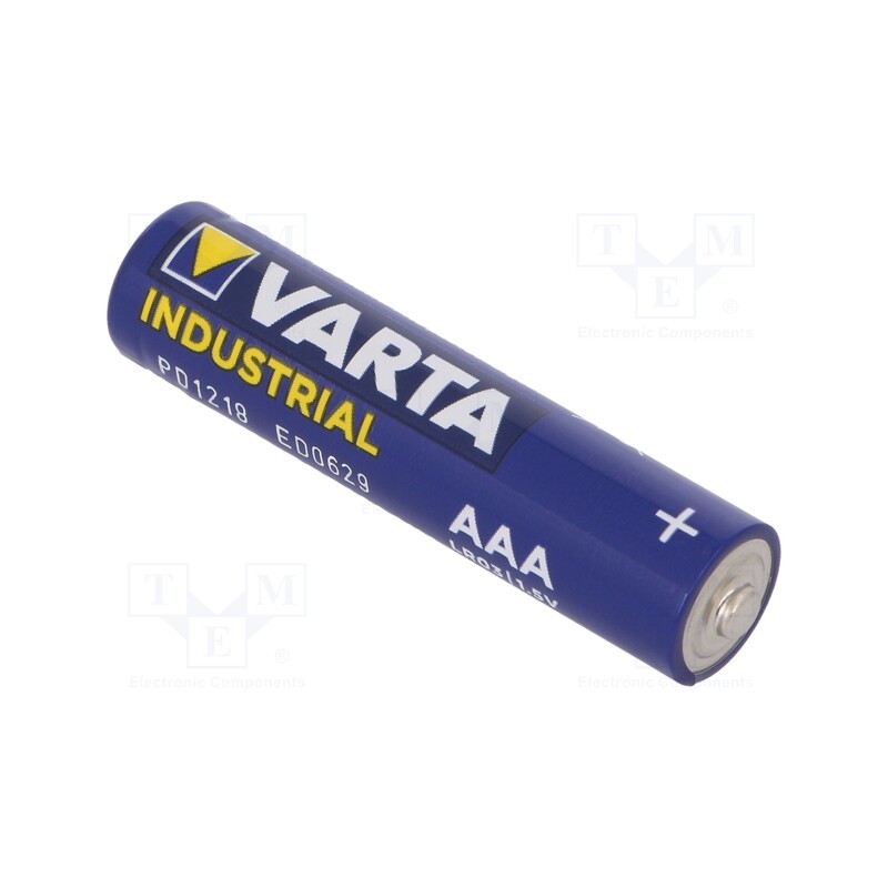 20 pcs : 4003211501 - Battery: alkaline, 1.5V, AAA, non-rechargeable, Industrial PRO