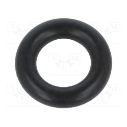 50 pcs : 01-0005.00X 2 ORING 70NBR - O-ring gasket, NBR rubber, Thk: 2mm, Øint: 5mm, black, -30÷100°C