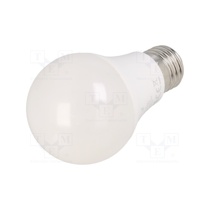 10 pcs : LD-PN2A60-12 - LED lamp, neutral white, E27, 230VAC, 1100lm, 11.5W, 200°, 4000K