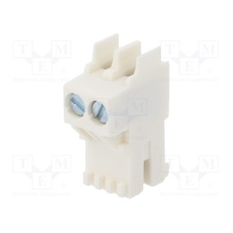 10 pcs : 3613 02 K06M08 - Connector: card edge, RAST 5, plug, female, straight, Glow-Wire
