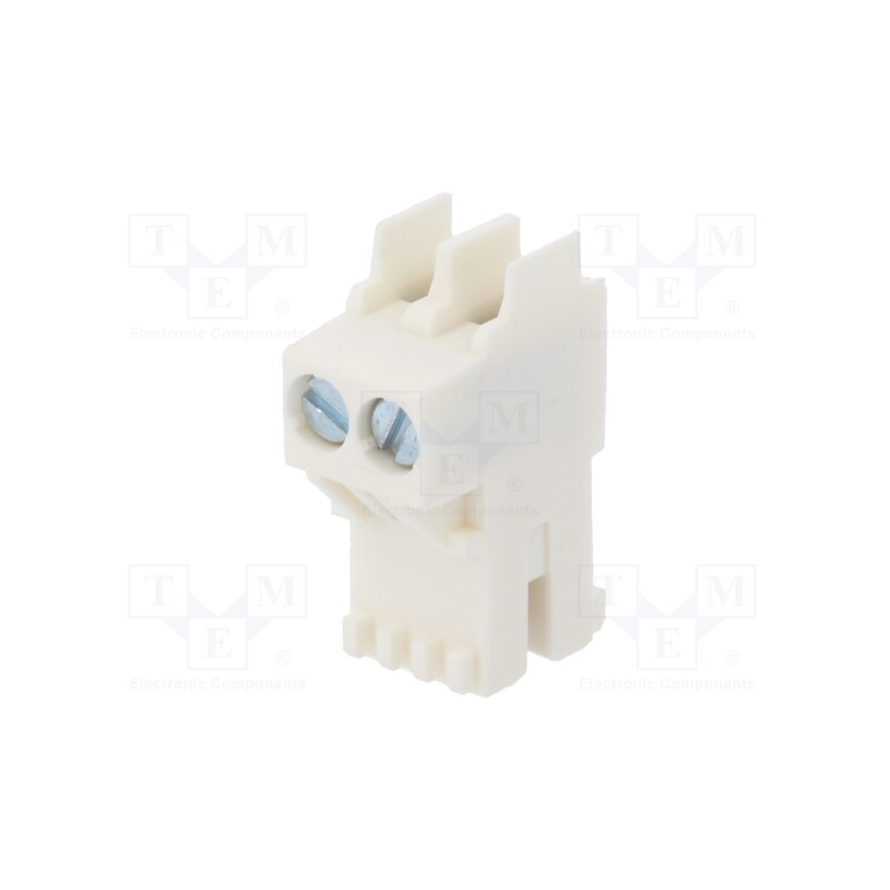 10 pcs : 3613 02 K06M08 - Connector: card edge, RAST 5, plug, female, straight, Glow-Wire