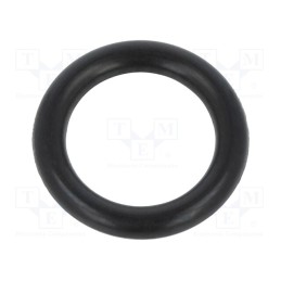 50 pcs : 01-0011.00X 2.5 ORING 70NBR - O-ring gasket, NBR rubber, Thk: 2.5mm, Øint: 11mm, black, -30÷100°C