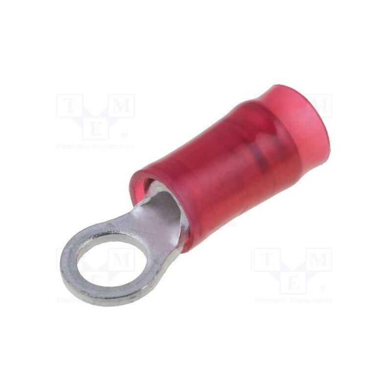 20 pcs : 36150 - Tip: ring, M3,5, Ø: 3.68mm, 0.3÷1.42mm2, crimped, for cable, tinned