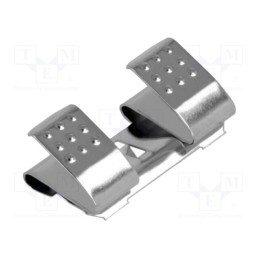 10 pcs : 288 - Lamella contact, AA,R6, Batt.no: 2, push-in