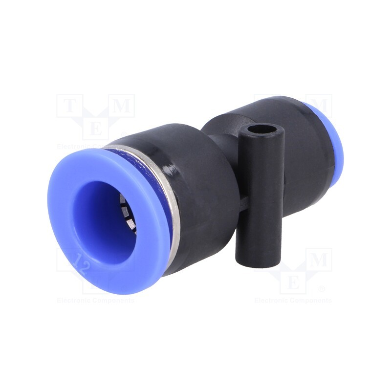 10 pcs : 136.1208 - Push-in fitting, straight,inline splice,reductive, -0.95÷15bar