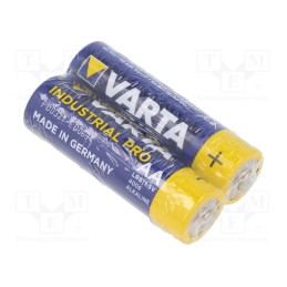 10 set : 4006211302 - Battery: alkaline, 1.5V, AA, non-rechargeable, Ø14.5x50.5mm, 2pcs.