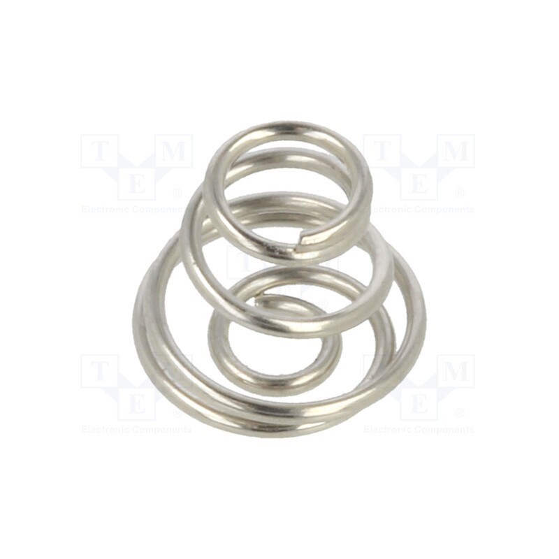 100 pcs : 211 - Spring contact, 2/3A,AA,R6, Batt.no: 1, screw