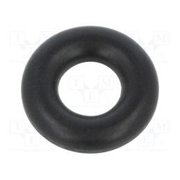 50 pcs : 01-0005.00X 3 ORING 70NBR - O-ring gasket, NBR rubber, Thk: 3mm, Øint: 5mm, black, -30÷100°C