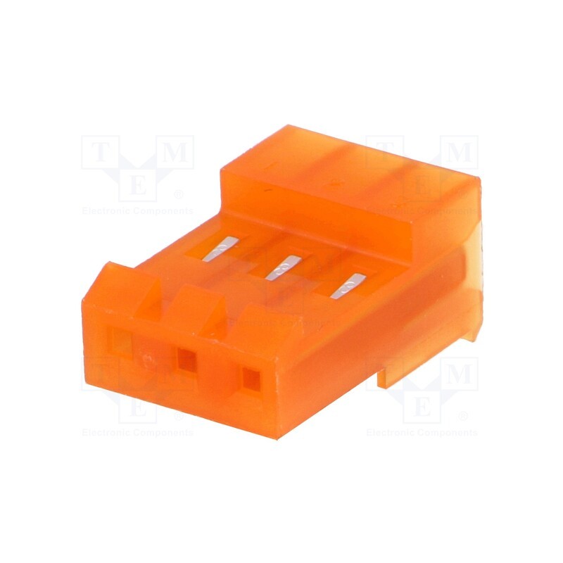 10 pcs : 3-640426-3 - Plug, wire-board, female, MTA-156, 3.96mm, PIN: 3, IDC, for cable