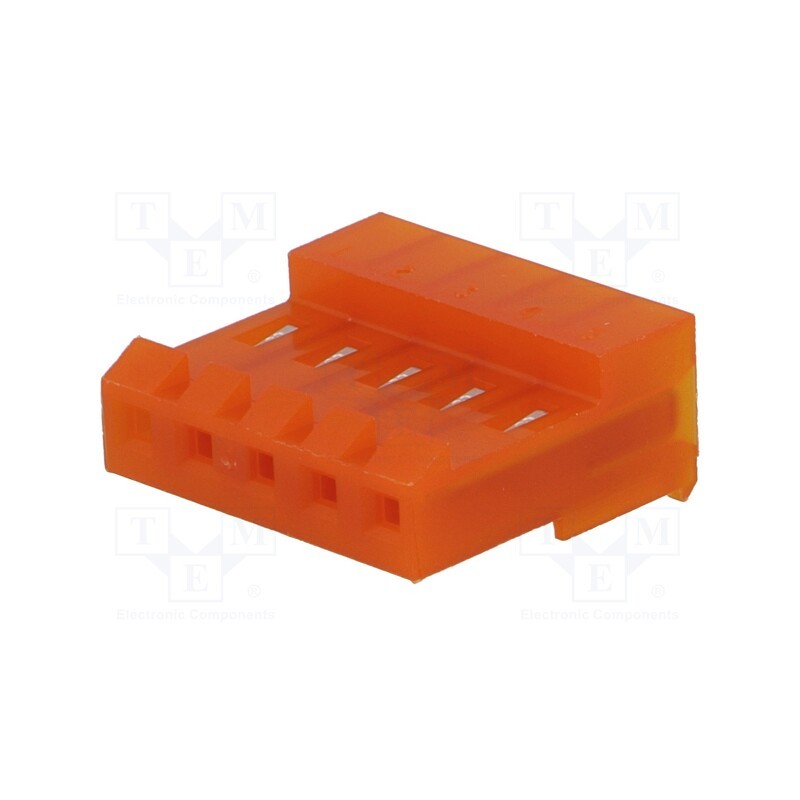 10 pcs : 3-640426-5 - Plug, wire-board, female, MTA-156, 3.96mm, PIN: 5, IDC, for cable