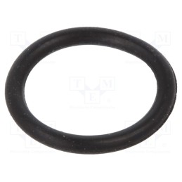 50 pcs : 01-0007.00X 1.0 ORING 70NBR - O-ring gasket, NBR rubber, Thk: 1mm, Øint: 7mm, black, -30÷100°C