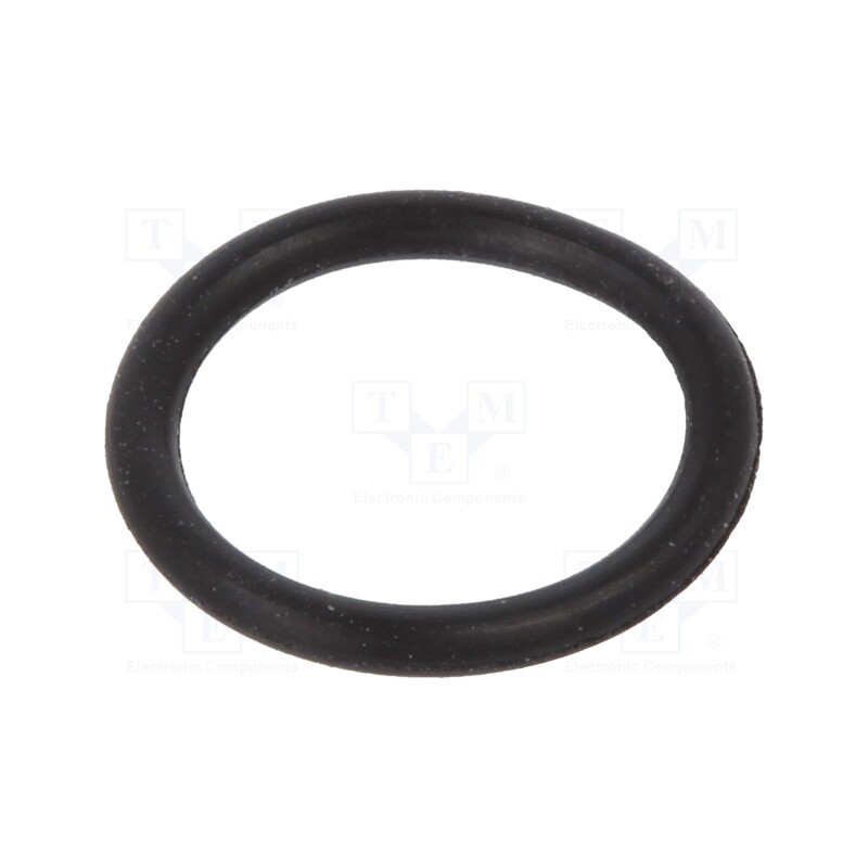50 pcs : 01-0007.00X 1.0 ORING 70NBR - O-ring gasket, NBR rubber, Thk: 1mm, Øint: 7mm, black, -30÷100°C