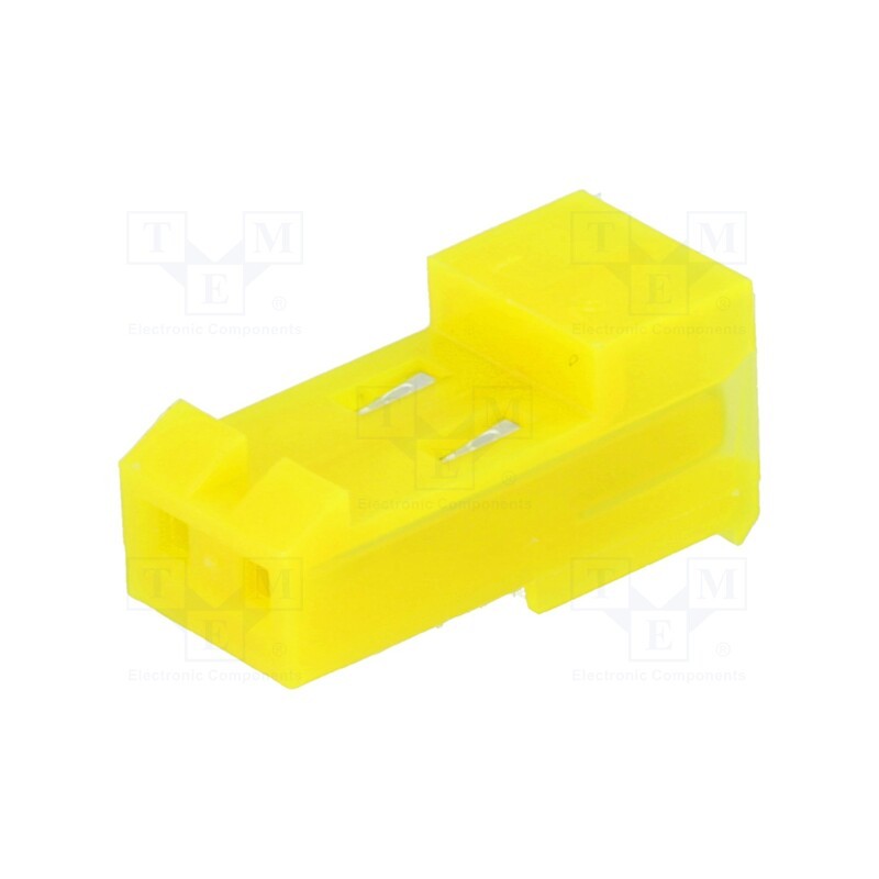 10 pcs : 3-640427-2 - Plug, wire-board, female, MTA-156, 3.96mm, PIN: 2, IDC, for cable