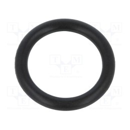 50 pcs : 01-0011.00X 2 ORING 70NBR - O-ring gasket, NBR rubber, Thk: 2mm, Øint: 11mm, black, -30÷100°C