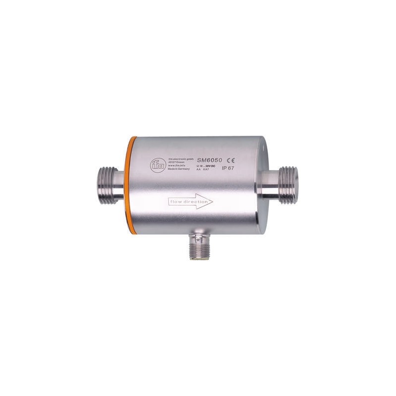 1 pcs - ifm electronic Flow Controller, 0 - 25 L/min, Analogue Output, 19 - 30 V dc, 1/2 in Pipe