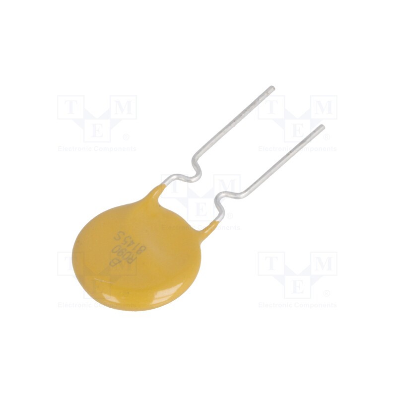 10 pcs : - - Fuse: PTC polymer, 900mA, Ø11.7mm, 5.1mm