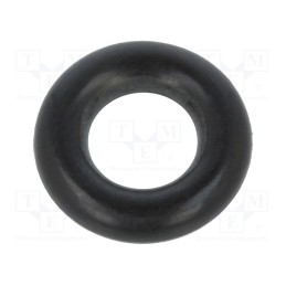 50 pcs : 01-0006.00X 3 ORING 70NBR - O-ring gasket, NBR rubber, Thk: 3mm, Øint: 6mm, black, -30÷100°C