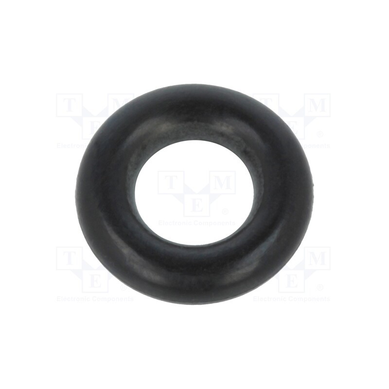 50 pcs : 01-0006.00X 3 ORING 70NBR - O-ring gasket, NBR rubber, Thk: 3mm, Øint: 6mm, black, -30÷100°C