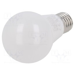 10 pcs : SKU 217350 - LED lamp, warm white, E27, 230VAC, 1055lm, P: 11W, 200°, 3000K