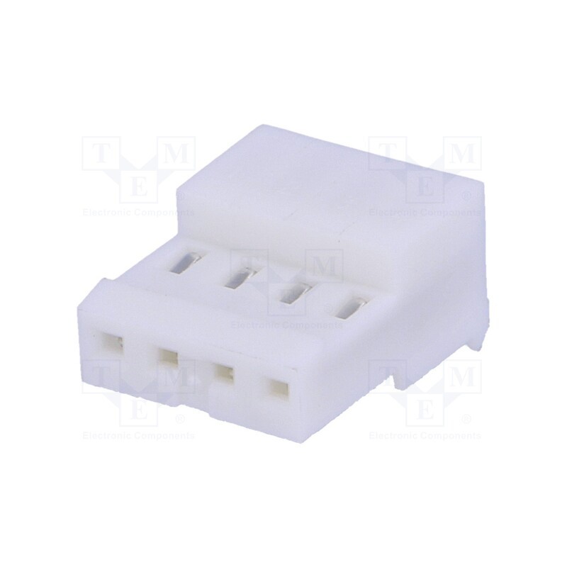 20 pcs : 3-640441-4 - Plug, wire-board, female, PIN: 4, 2.54mm, IDC, for cable, MTA-100