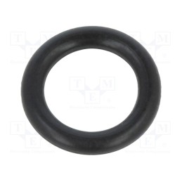 50 pcs : 01-0006.00X 1.5 ORING 70NBR - O-ring gasket, NBR rubber, Thk: 1.5mm, Øint: 6mm, black, -30÷100°C