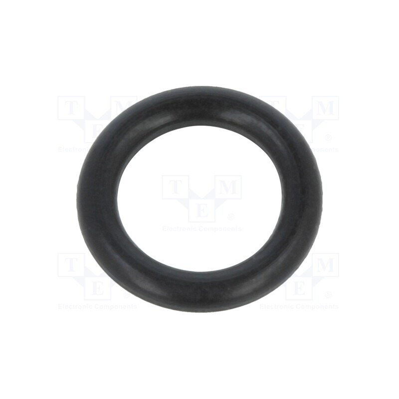 50 pcs : 01-0006.00X 1.5 ORING 70NBR - O-ring gasket, NBR rubber, Thk: 1.5mm, Øint: 6mm, black, -30÷100°C