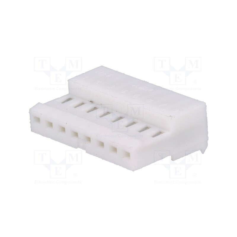 10 pcs : 3-640441-8 - Plug, wire-board, female, PIN: 8, 2.54mm, IDC, for cable, MTA-100