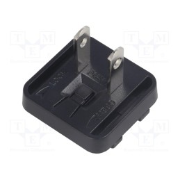 10 pcs : SYS1588-AC-PLUG-W2 - Adapter, SYS1588, Connectors for the country: USA