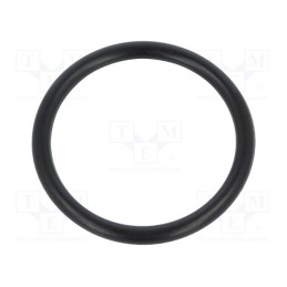 50 pcs : 01-0024.00X 2.5 ORING 70NBR - O-ring gasket, NBR rubber, Thk: 2.5mm, Øint: 24mm, black, -30÷100°C