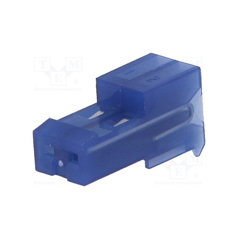 20 pcs : 3-640442-2 - Plug, wire-board, female, PIN: 2, 2.54mm, IDC, for cable, MTA-100