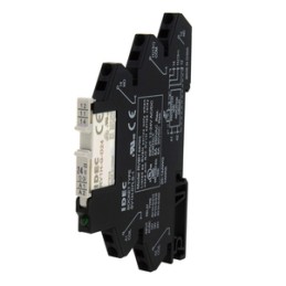 1 pcs - Idec RV8 Series Interface Relay, DIN Rail Mount, 24V ac/dc Coil, SPDT