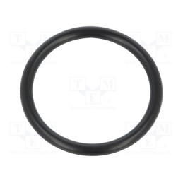 50 pcs : 01-0023.00X 2.5 ORING 70NBR - O-ring gasket, NBR rubber, Thk: 2.5mm, Øint: 23mm, black, -30÷100°C