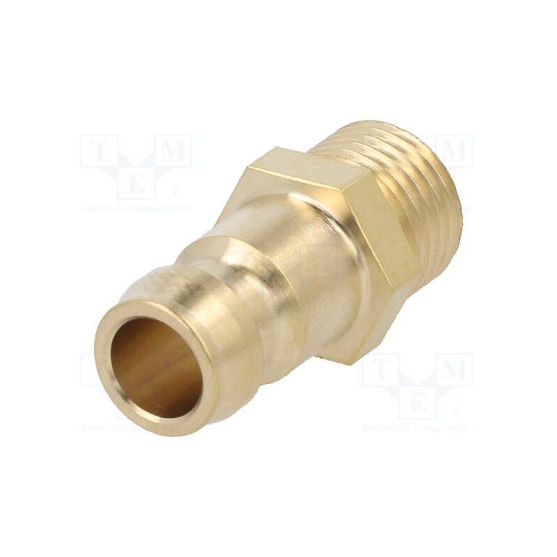 10 pcs : ESHM 101 NA - Quick connection coupling, connector pipe, max.15bar, -20÷200°C