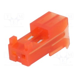 20 pcs : 3-643813-2 - Plug, wire-board, female, PIN: 2, polarized, 2.54mm, IDC, for cable