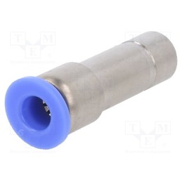 10 pcs : 143.061 - Push-in fitting, reductive, -0.95÷15bar, BLUELINE, 10mm, 0÷60°C