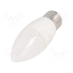 10 pcs : LD-SMNC37C-80 - LED lamp, neutral white, E27, 230VAC, 720lm, 8W, 160°, 4000K