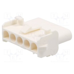 10 pcs : 366440010 - Plug, wire-wire, male/female, MLX, 6.35mm, PIN: 5, Layout: 1x5