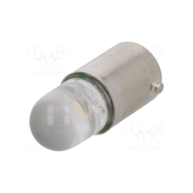 10 pcs : LW-BA9S-230AC - LED lamp, white, BA9S, 230VAC