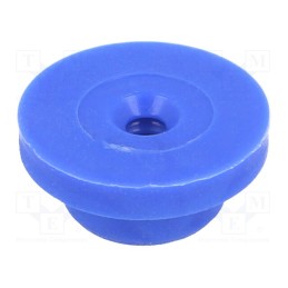 10 pcs : 300457 - Gasket, blue, silicone