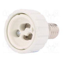 10 pcs : D.3106 - Lampholder: adapter, Body: white, Ø: 34mm, L: 54mm, for lamp