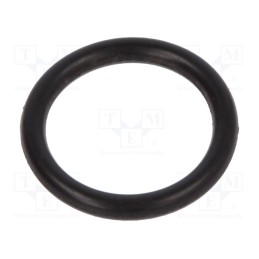 50 pcs : 01-0010.00X 1.5 ORING 70NBR - O-ring gasket, NBR rubber, Thk: 1.5mm, Øint: 10mm, black, -30÷100°C