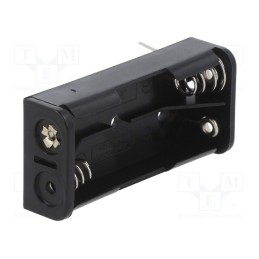 10 pcs : 2468 - Holder, AAA,R03, Batt.no: 2, PCB,THM, for PCB