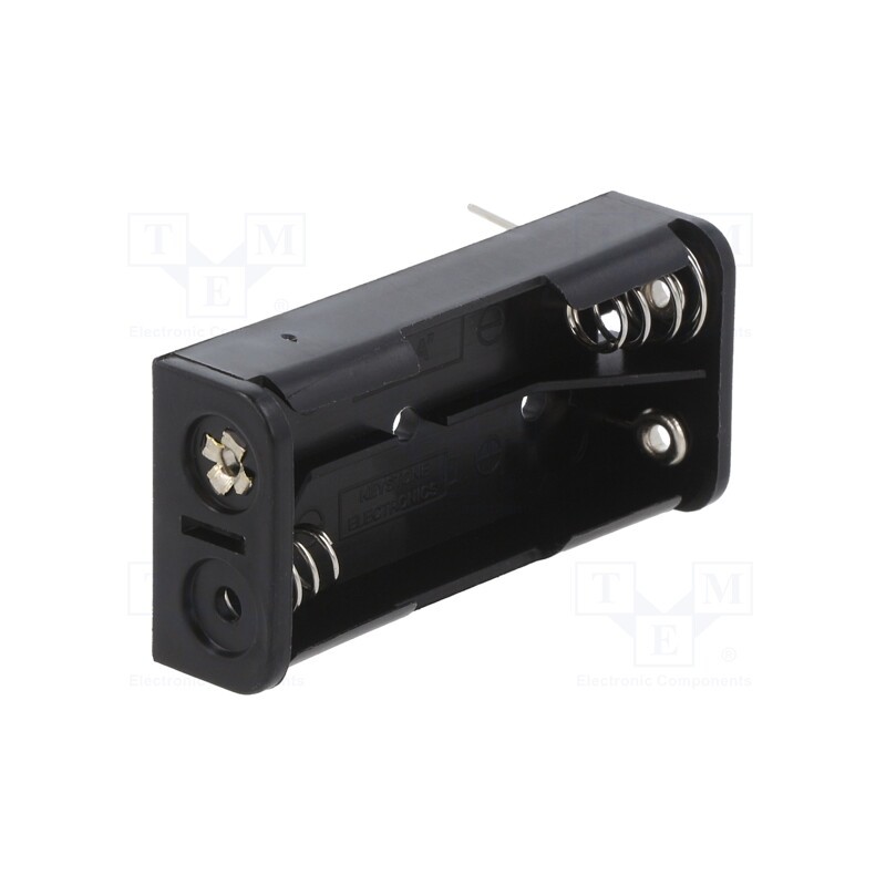 10 pcs : 2468 - Holder, AAA,R03, Batt.no: 2, PCB,THM, for PCB