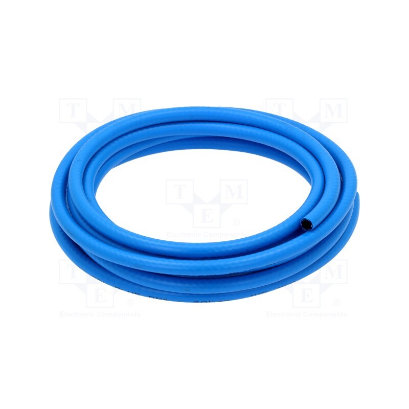 10 pcs : GOL BLUE 6 - Connection lead, max.20bar, L: 1m, PVC,SBR, Gol Blue, blue