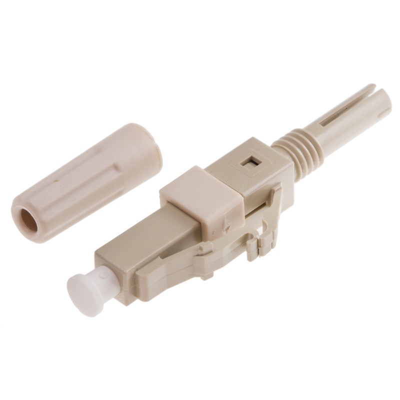 1 pcs - RS PRO, LC, PC Multimode Simplex Fibre Optic Connector, OM1 62.5mm Fibre Size, ≤ 0.4dB Insertion Loss
