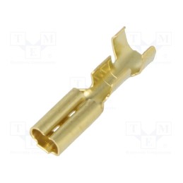 50 pcs : 3767.6 - Terminal: flat, 2.8mm, 0.8mm, female, 0.5÷1mm2, crimped, for cable