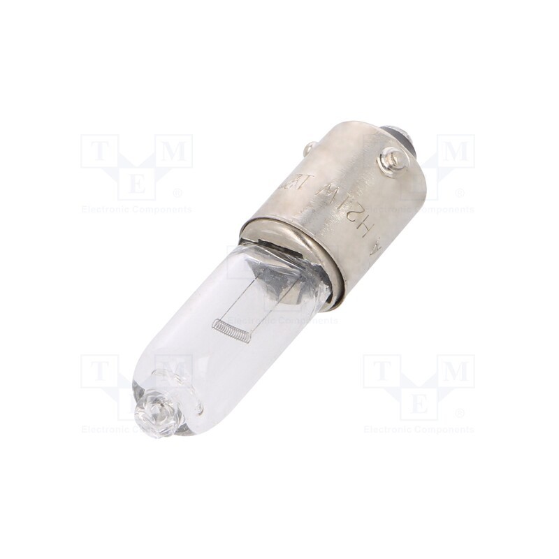 10 pcs : EB0436SB - Filament lamp: automotive, BAY9S, transparent, 12V, 21W, VISIONPRO